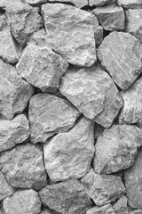 stone texture wall background ,grayscale