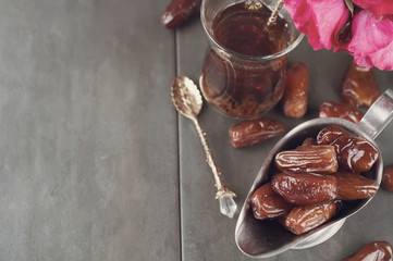 red roses on a Board. Toned photo