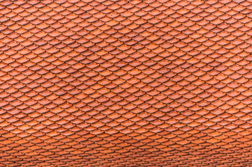 Thai style roof pattern background