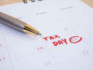 Handwriting tax day 2