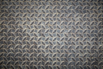 Pattern on iron plate