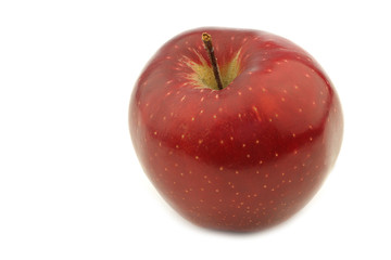 jonagold apple on a white background