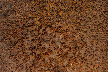 Old metal steel  with rust texture, Rusted steel background