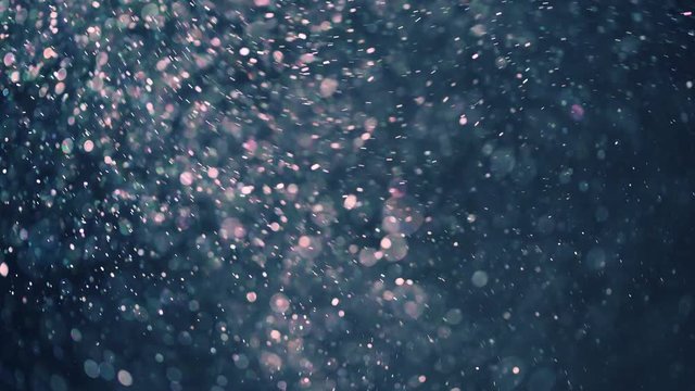 shimmer particles background dust floats in air