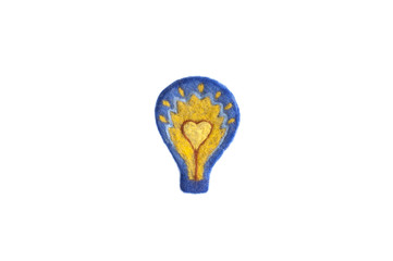 Elegant idea brooch will bring you success, happiness and excellent ideas