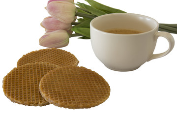 Caramel Stroopwafels and Coffee