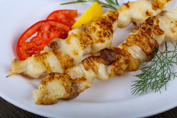 Fish skewer