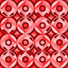 Fototapeta premium Abstract seamless circles
