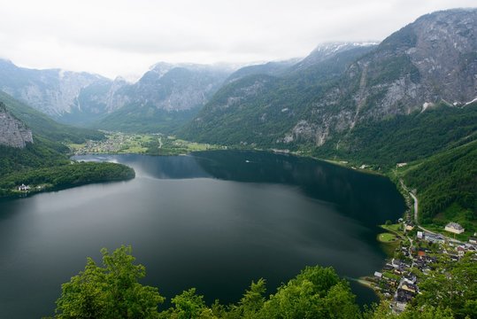 Hallstatter See (Lake Hallstatt), Hallstatt, Salzkammergut, Austria
