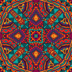 Abstract  ethnic seamless pattern ornamental 