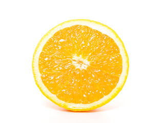 orange isolated on white
