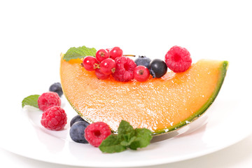 melon and berry fruit