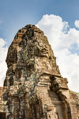 Fototapeta na wymiar Bayon Khmer temple, Angkor Thom, Siem reap, Cambodia