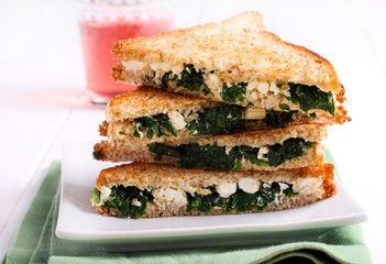 grilled wholemeal sandwiches