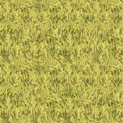 Withered grass camouflage seamless pattern