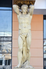 Statue of Atlant from Greek mythology