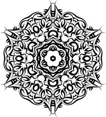 Tribal Tattoo M_1605010 Circular