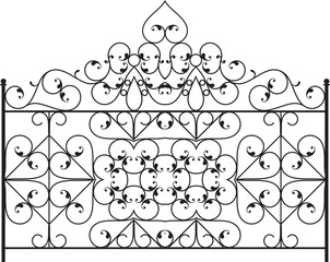 Wrought Iron Gate, Door, Fence, Window, Grill, Railing Design