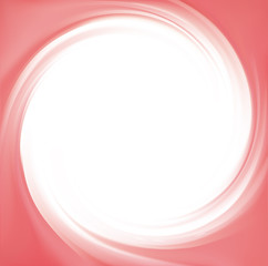Naklejka premium Abstract vector spiral background crimson colour