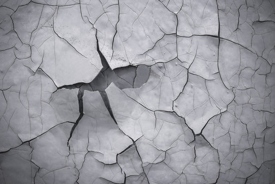 Fototapeta texture of cracked paint