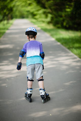 Fototapeta premium roller boy. sport