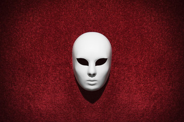 Mask on the wall