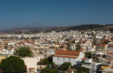 Fototapeta na wymiar The city Rethymnon Crete