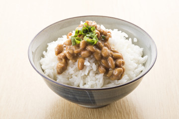 納豆かけご飯