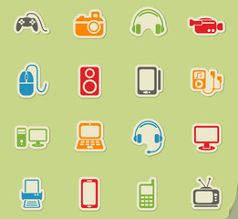 gadget icon set