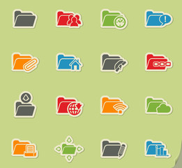 folder icon set
