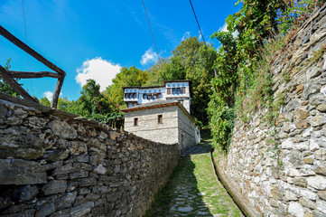 Traditional housing in Vizitsa