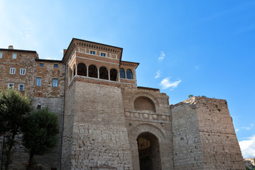 Naklejka premium Arch of Etruscans (Augustus Arch) in Perugia, Umbria