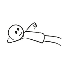 Person guckt auf seine Uhr