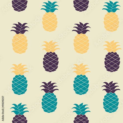 Seamless Pineapple Pattern Vector Illustration Hand Drawn Repeated Pattern For Web Print Wallpaper Seamless Pineapple Pattern Vector Illustration Hand Drawn Repeated Pattern For Web Print Wallpaper