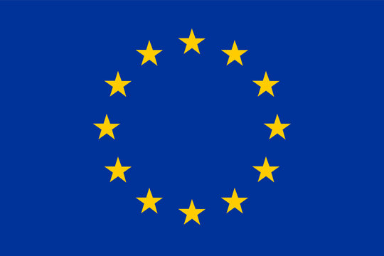 vector image european flag eu