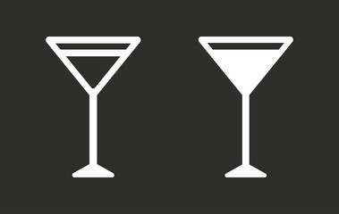 Cocktail - vector icon.