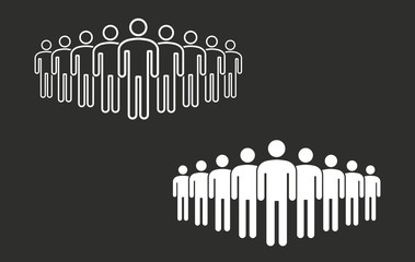 People - vector icon.