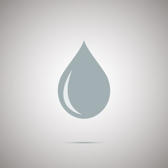 water drop vector icon