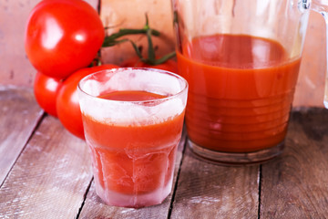 juice from tomatoes