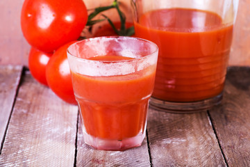 juice from tomatoes