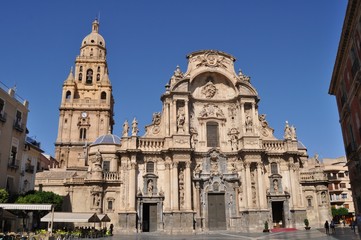 Fototapeta na wymiar Catedral de Murcia