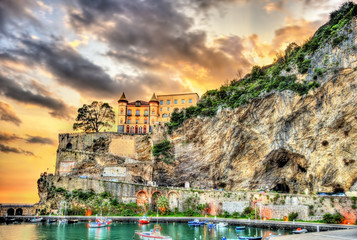 View of Maiori on the Amalfi coast