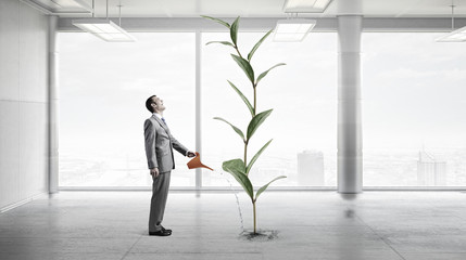 Invest right to get income . Mixed media