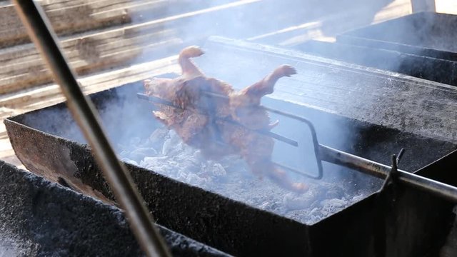 barbecued suckling pig