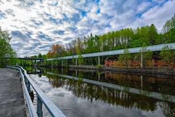 Nokia river industrial area