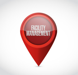 facility management pointer sign