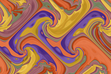 Background for design with soft colorfull feathers