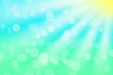 summer's optimistic bokeh