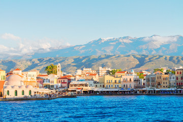 venetian habour of Chania, Crete, Greece