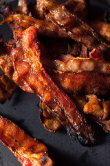 Greasy Hot Grilled Bacon